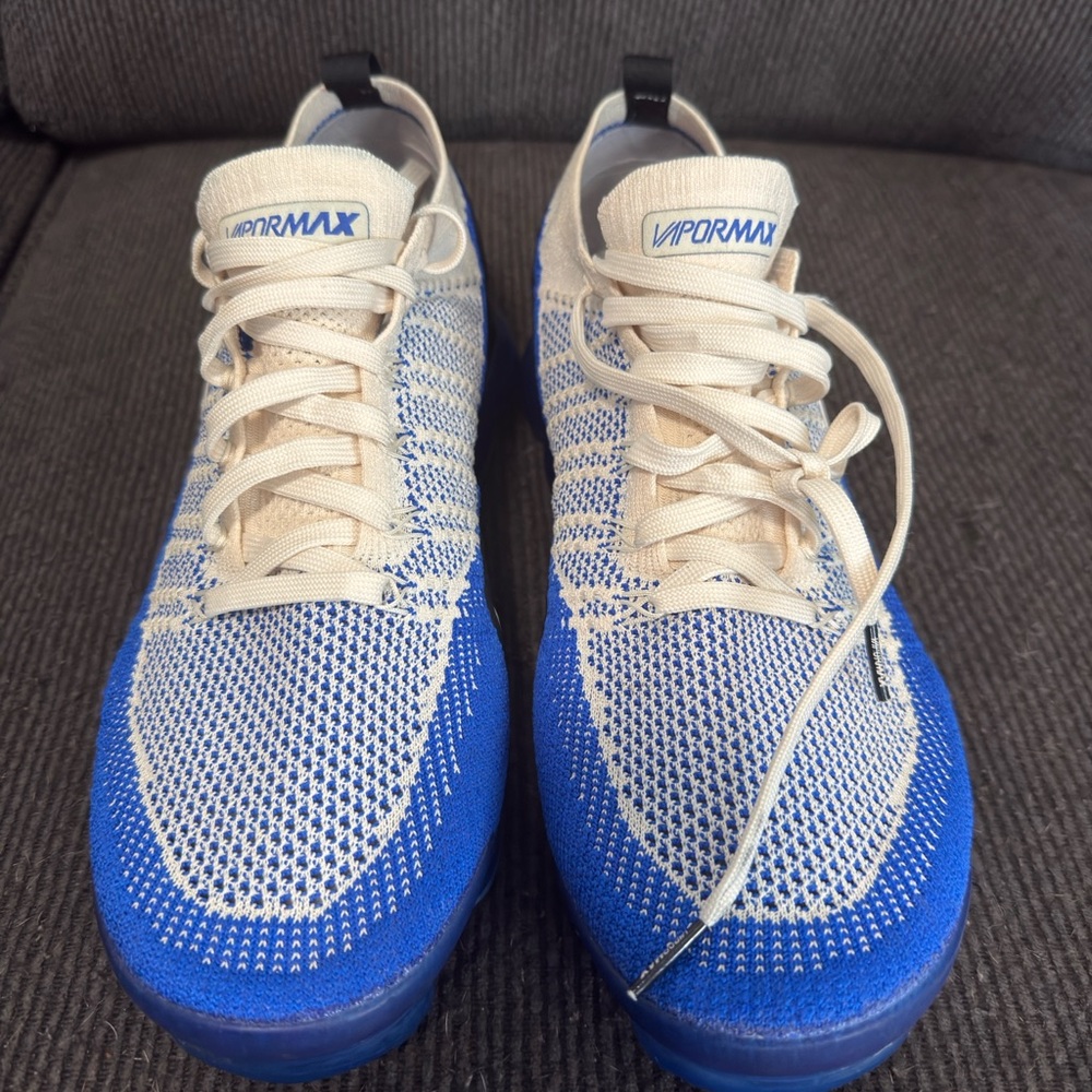 Nike Blue and Cream Athletic Shoes